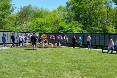 The Moving Wall at Garret Mountain.